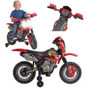 Feber Moto Eléctrica Motocicleta Cross 6 Voltios Para Niños Con Luces Y Sonidos