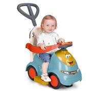 FEBER Motofeber Casual 3 in 1 Push N'Go, Correpasillo, Carrito de Empuje y Andador, Asa Regulable 3 Posiciones, Maletero para Juguetes, Reposapiés Cómodo, Uso Interior y Exterior, Famosa (FED31000)