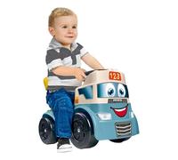 FEBER Motofeber Casual Blocks, Correpasillo de Empuje y Andador, Juego 3 en 1, Incluye Panel de Encajables y 10 Bloques de Figuras Geométricas, Maletero para Guardar Bloques, Famosa (FED32000)