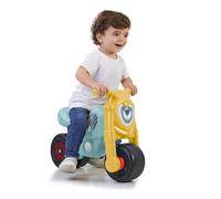 FEBER - Motofeber Casual, Correpasillos con Forma de Moto con un Diseño Que Transmite Relajación, Estable y Seguro, Desarrollo niños y niñas de 18 Meses a 3 años, Famosa (FED30000)