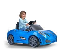 FEBER - My Hybrid Car 2x1, Coche con batería de 12 voltios y Coche a Pedales, con 3 direcciones, cómodo, Estable y Seguro para los niños, a Partir de 3 años de Edad, Famosa (800013220)