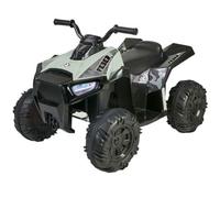 FEBER- Quad Boxer, Vehículo eléctrico a batería, 12 V, Verde (Famosa 800012541), Versión 2023
