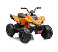 FEBER - Quad McLaren MCL 35 Liveries JL212, vehículo Infantil a batería de 12V con Luces LED, Modelo Original, Velocidad 3 a 6 km/h, Estable y Seguro, niños y niñas +3 años, Famosa (FEN11000)