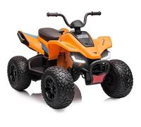 Feber Quad McLaren MCL35 Livree JL 212, Coche Para Niños 12V Con Luces LED Color