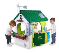 FEBER - Recycle House, Casita Infantil para Exteriores, Puerta Abatible, Colores Luminosos y Resistentes a la Luz Solar, Montaje Fácil, A Partir de 3 años, Famosa (FEH25000)