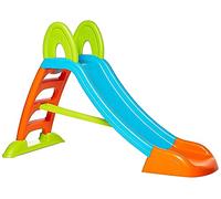 FEBER - Tobogán Slide Plus con Agua con hueco para la poner la manguera,escaleras antideslizantes,multicolor, de resistencia y fácil montaje, para niños de 2 y 7 años, FAMOSA(800009001)Versión previa
