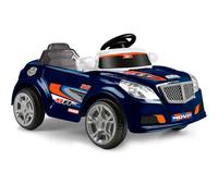Feber Coche eléctrico Twinkle FEN54000 – Azul oscuro, 12V, mando incluido, 10 m, 45 min, 3-6 años