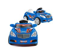 FEBER Twinkle Car R/C Coche Eléctrico con Radio Control, Color Azul | Batería de 12V, Mando Incluido con Distancia de 10 m, Autonomía de 45 min, Peso Máximo 25 kg, Famosa (FEN51000)