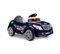 Feber Coche eléctrico Twinkle FEN54000 – Azul oscuro, 12V, mando incluido, 10 m, 45 min, 3-6 años