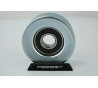 FEBEST 0387-20CU2 Polea tensora, correa poli V