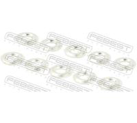 FEBEST Kit juntas, inyector para TOYOTA: RAV4, Auris, Corolla Verso, Avensis, Land Cruiser, Corolla & LEXUS: IS (Ref: RINGFL-017-PCS10)