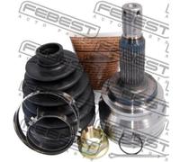 FEBEST Set Rótulas Eje de Transmisión Eje Delantero Lado Rueda para Mitsubishi