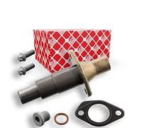 Febi bilstein 100410 - Tensor de cadena para cadena de control, con carcasa y material de montaje, 1 pieza