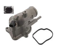 Febi bilstein 102115 - Termostato con carcasa, junta e interruptor de temperatura, 1 unidad