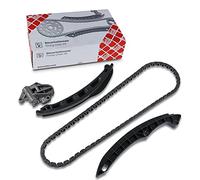 Febi bilstein 102197 Juego de cadenas de distribución para árbol de levas, con rieles y tensor de cadena, 1 pieza