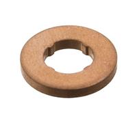 Febi bilstein 102802 - Anillo de sellado para inyector, 1 unidad, color marrón