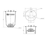 Febi bilstein 102808 Aire Muelle Fuelle