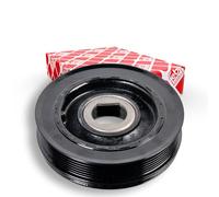 Febi bilstein 104451 Polea (desacoplada) para cigüeñal, 1 pieza | Compatible con: RENAULT ESPACE V, GRAND SCÉNIC IV, KADJAR, Megane III Grandtour, Megane IV Grandtour, Megane IV Hatchback