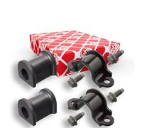Febi bilstein 106260 - Juego de rodamientos estabilizadores con soportes y tornillos, 1 unidad