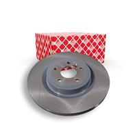 2x Disco de freno Eje trasero ventilación interna 106300 FEBI BILSTEIN