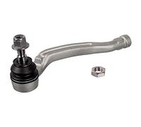 Febi Bilstein 106845 Extremo de barra de acoplamiento con tuerca de bloqueo y tuerca, 1 pieza