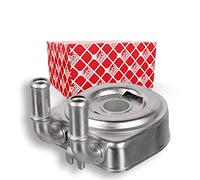 Febi bilstein 107521 - Enfriador de aceite con junta, 1 unidad | 107521 para Berlingo C4 C5 Xsara 206 306 307 406 1.9 2.0