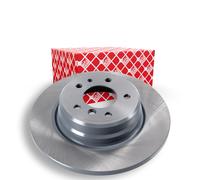 2x Disco de freno Eje trasero macizo 10755 FEBI BILSTEIN para BMW 8