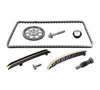 Febi bilstein 107797 Kit de cadena de distribución para árbol de levas, con rieles guía y tensor de cadena, 1 pieza