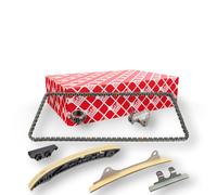 Kit de cadena de distribución Cadena dentada 108347 FEBI BILSTEIN para HYUNDAI