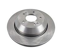 2x Disco de freno Eje trasero ventilación interna 108676 FEBI BILSTEIN para KIA