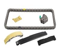 Febi bilstein 108955 - Juego de cadenas de control para árbol de levas con rieles deslizantes y tensor de cadena, 1 pieza