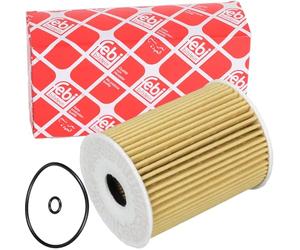 Febi bilstein 108983 Filtro de aceite con anillos de sellado y junta, 1 pieza