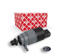 Febi bilstein 109290 - Bomba de agua para lavado de cristales y faros con anillo de sellado, 1 unidad