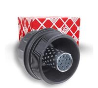 Febi bilstein 109550 Tapa de filtro de aceite, 1 pieza, negro