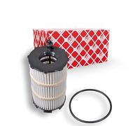 Febi bilstein Filtro de aceite 109708 para Audi A4 B7/B8 A6 C6 A5 8T3 A8 Q7 4LB R8 VW Touareg