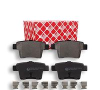 FEBI BILSTEIN Juego de pastillas de freno Trasero excl. contacto de avisador de desgaste 16571 Juego de pastillas de freno