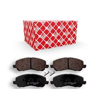 FEBI BILSTEIN Juego de pastillas de freno Delantero con avisador acústico de desgaste 16644 Juego de pastillas de freno