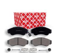 Pastillas de freno Eje delantero 16663 FEBI BILSTEIN para PEUGEOT FIAT CITROËN