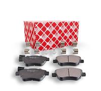 Febi bilstein 16876 Juego de Pastillas de Freno con material de fijación, 1 unidad