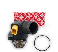 Febi bilstein 170586 - Termostato con carcasa, junta e interruptor de temperatura, 1 pieza
