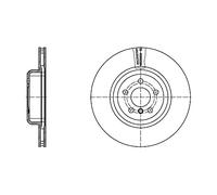 Febi bilstein 171450 Juego de discos de freno 2 discos de freno