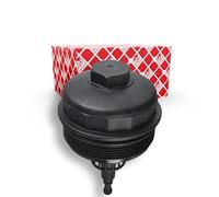 Febi bilstein 171462 - Tapa de filtro de aceite con anillo de sellado, 1 unidad, color negro