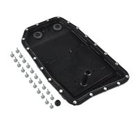 Febi bilstein 171617 - Cárter de aceite para transmisión automática con filtro integrado, tornillo de drenaje de aceite y tornillos, 1 unidad