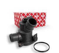 Febi bilstein 172380 - Termostato con caja, junta y sensor de temperatura, 1 unidad