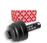 Febi Bilstein Tapa de filtro de aceite 174254 Hexágono exterior para Audi y VW