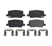 FEBI BILSTEIN Juego de pastillas de freno Trasero con avisador acústico de desgaste 183715 Juego de pastillas de freno Compatible con TESLA Model S 5YJS Model X 5YJX