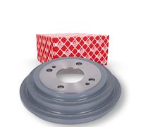 2x Tambor de freno Eje trasero 183867 FEBI BILSTEIN para HONDA JAZZ II