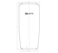 FEBI BILSTEIN 20775 Fuelle, suspensión neumática