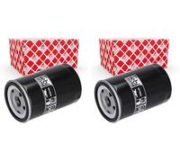Febi bilstein 22550 filtro de aceite (Paquete de 2)