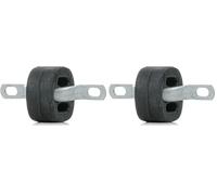 Febi bilstein 22888 Soporte, sistema de escape (Paquete de 2)